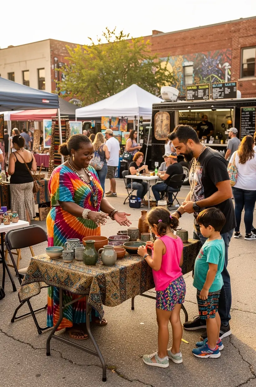 Local music scenes evolution in America illustrated.