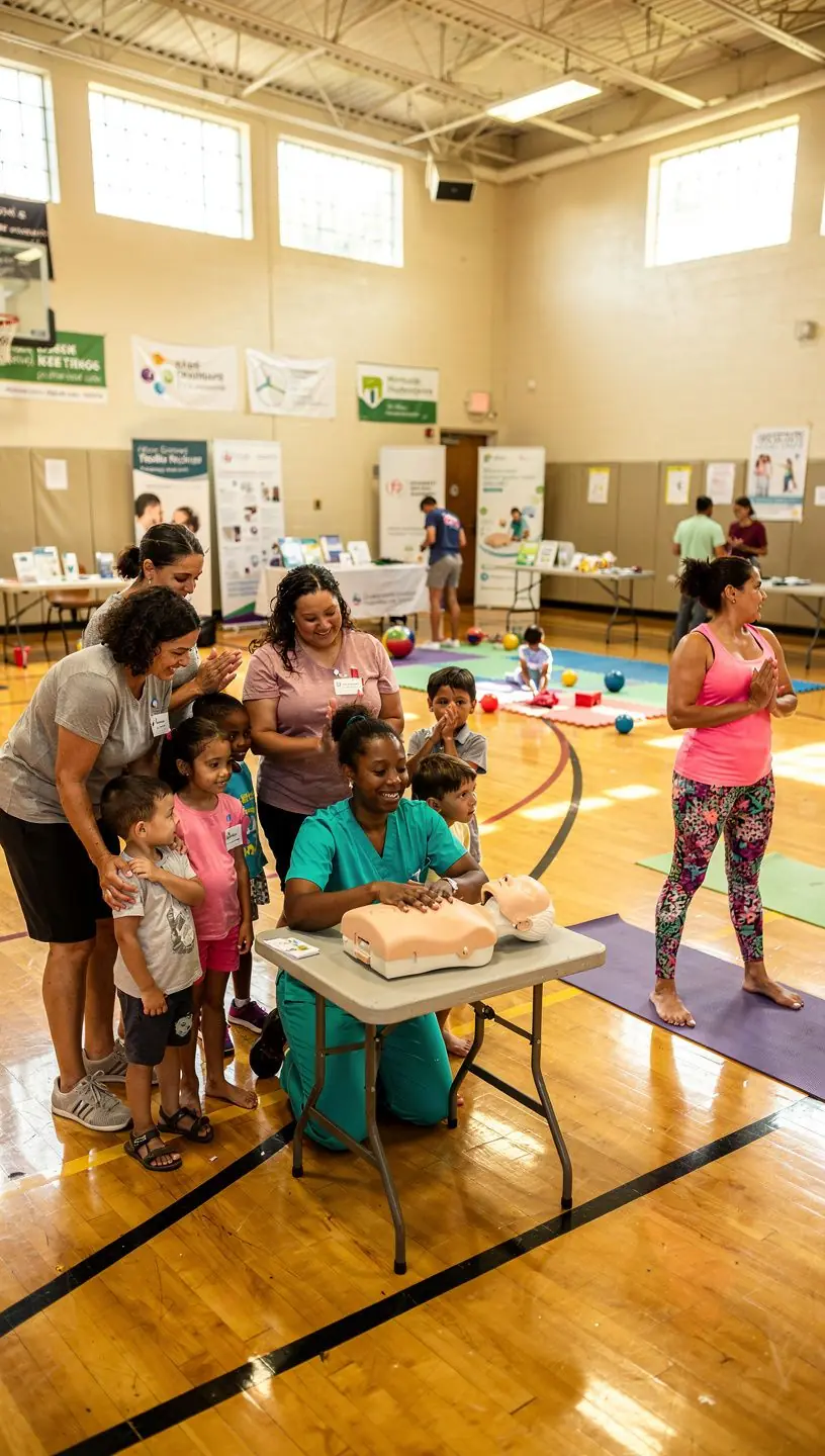 Local networking event fostering community connections and collaboration.