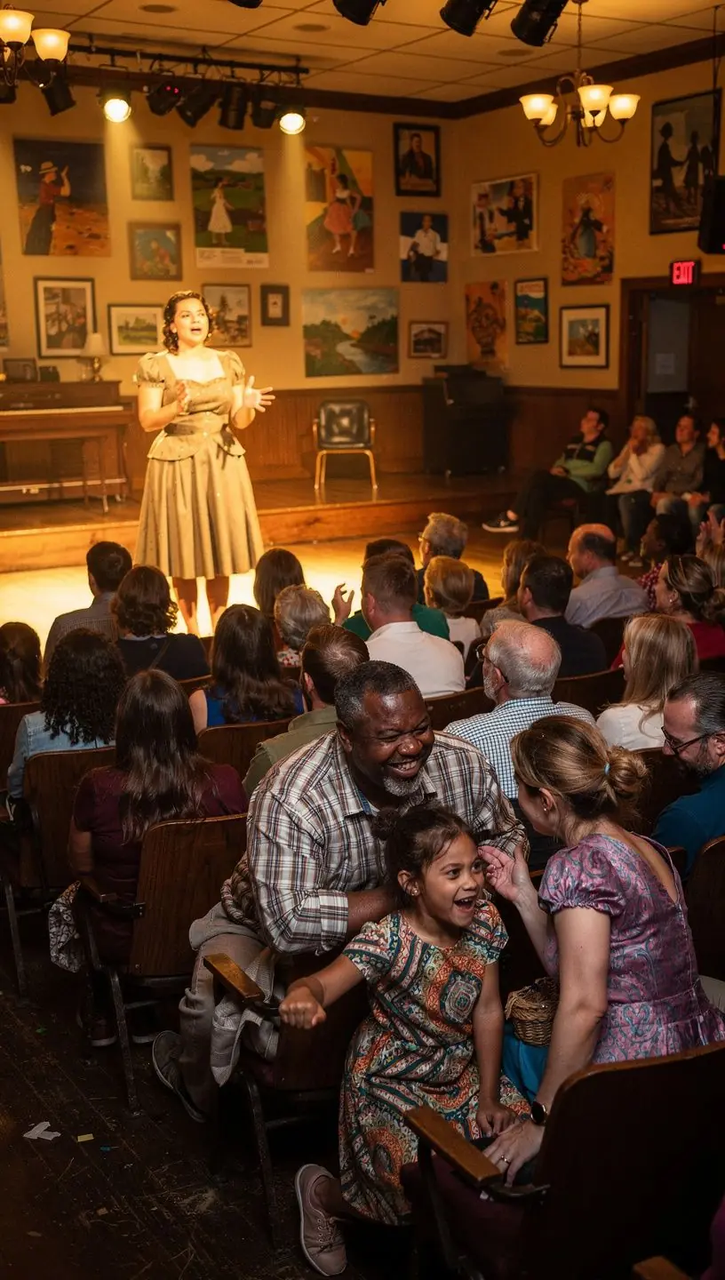 Community members volunteering together for local initiatives