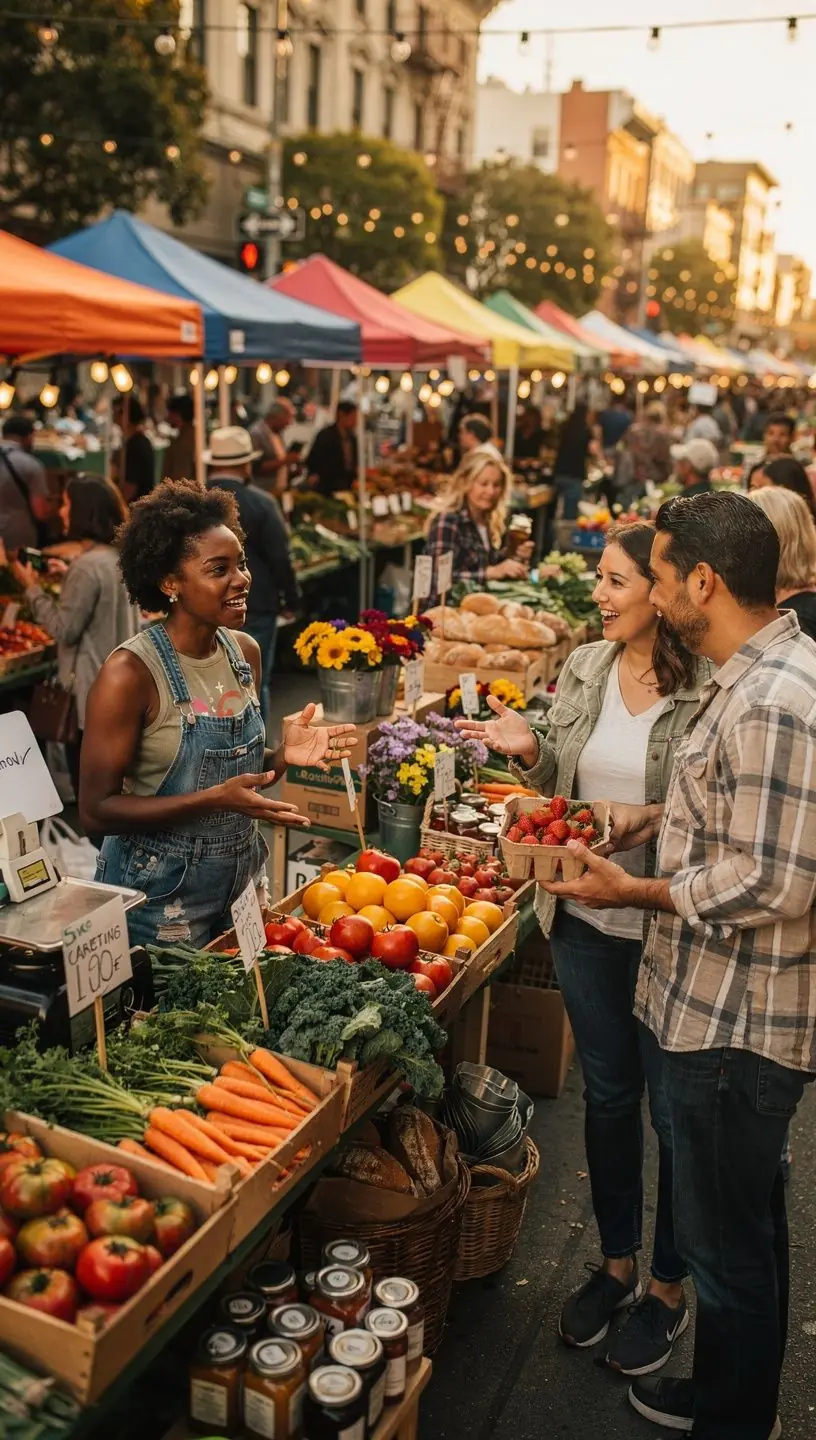 Neighborhood watch program meeting promoting community safety