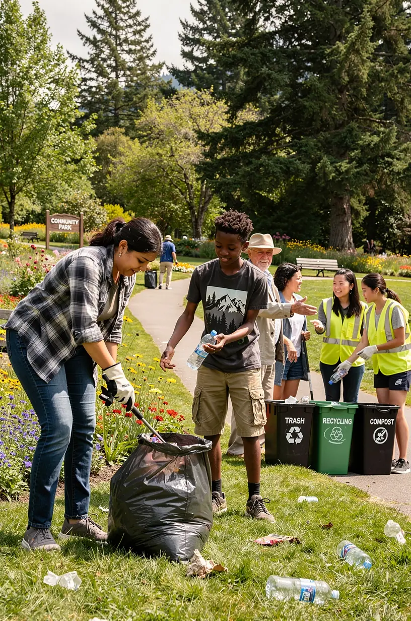 Modern office environment