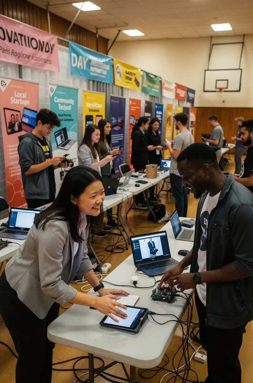 Professional team collaboration